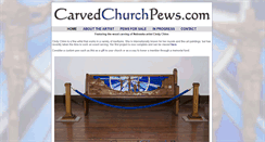 Desktop Screenshot of carvedchurchpews.com